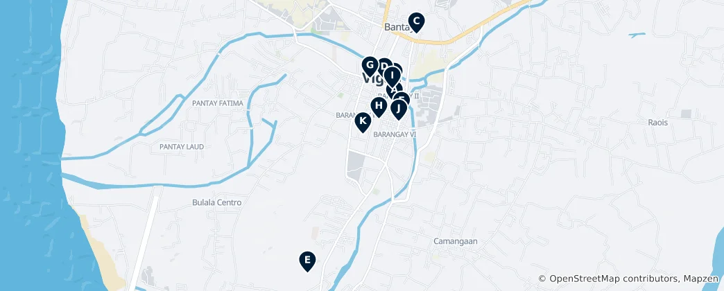 Mapa Vigan Essentials