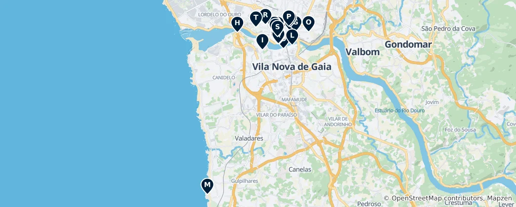 Map of Porto's Hidden Gems