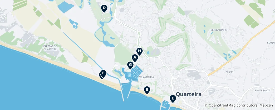 Mapa Vilamoura Essentials