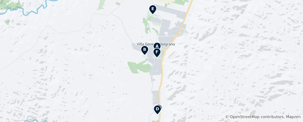 Mapa Leisure & Recreation