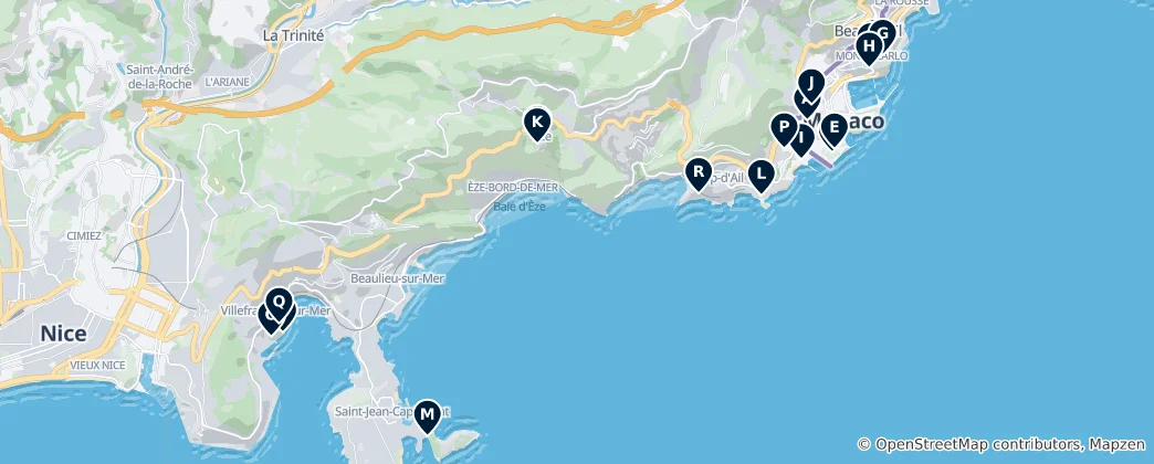 Map of Parks and Gardens