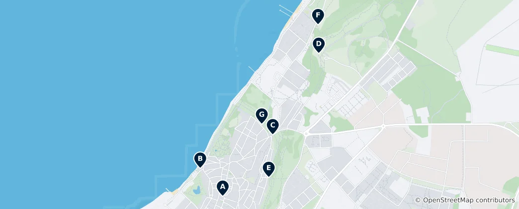 Mapa Historic Visby