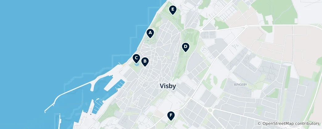 Map of Parks and Gardens