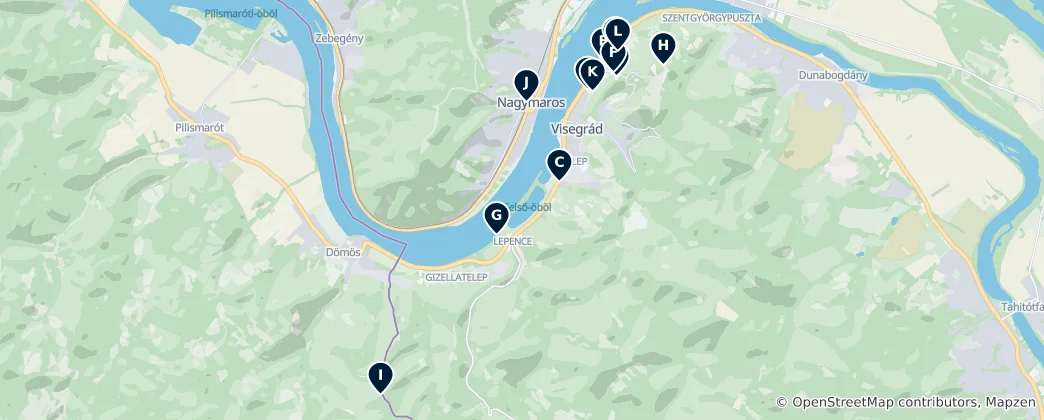 Mapa De Visegrád Essentials