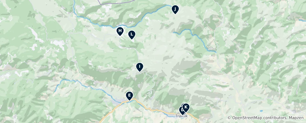 Mapa Vlašić Essentials