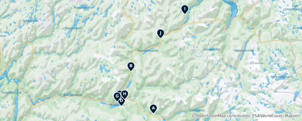 Map of Voss Essentials