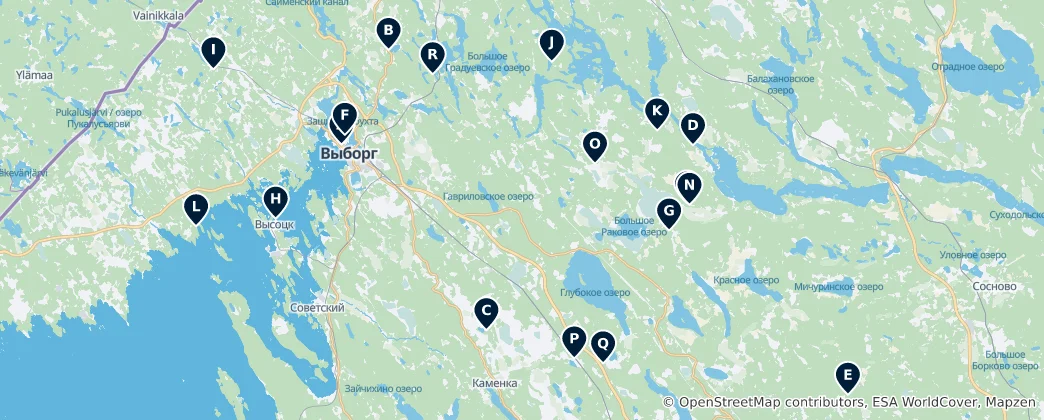 Mapa Ruins and Heritage Sites