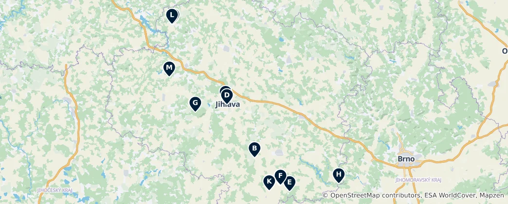 Térkép: Hidden Natural & Cultural Gems