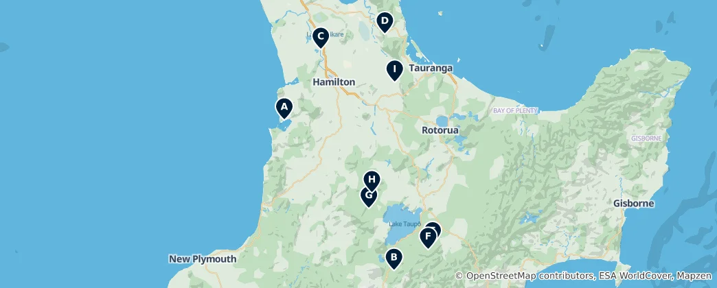 Mappa di Camping & Caravan Adventures