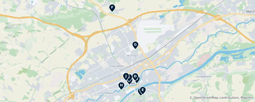 Map of Wels Essentials