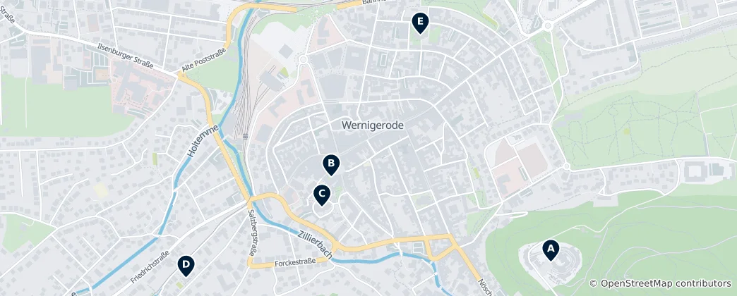 Carte de Historic Wernigerode
