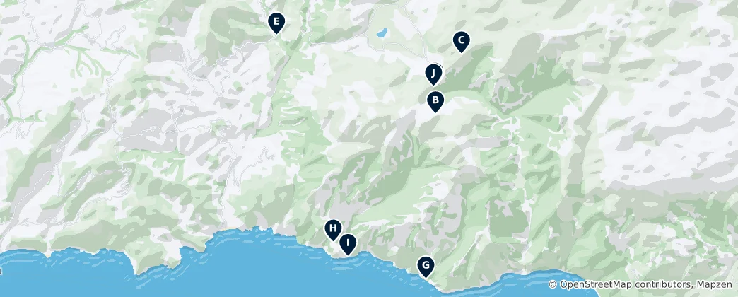 Map of White Mountains (Lefka Ori) Essentials