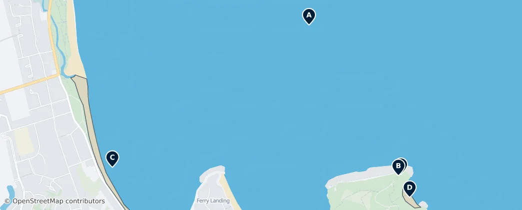 Scenic Coastal Landscapes — Karte