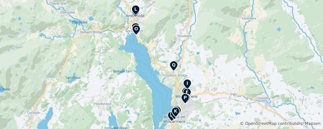 Map of Shopping & Crafts