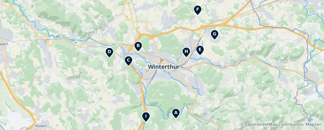 Mapa de Historic Castles and Ruins