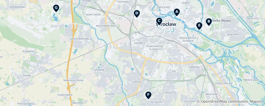 Map of Top Cultural Eats & Drinks