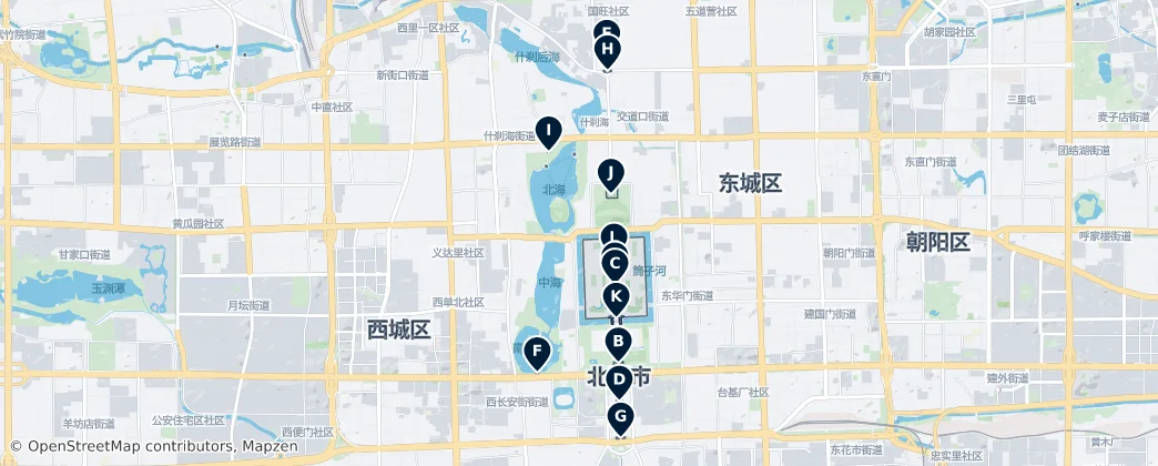 Imperial Beijing — Map