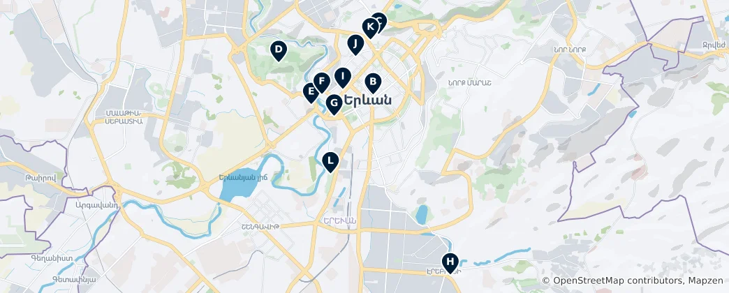 Mappa di Top Museums & Galleries