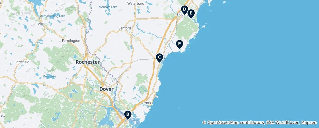 Map of Historic Religious Sites
