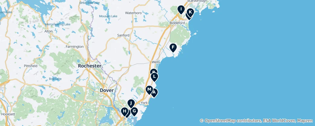 Mapa York County Essentials