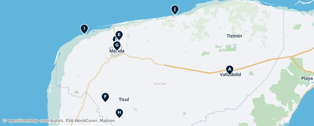Map of Cultural Hubs and Historical Sites