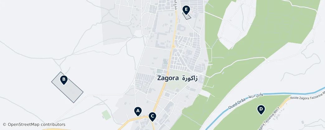 Zagora Essentials — Kaart