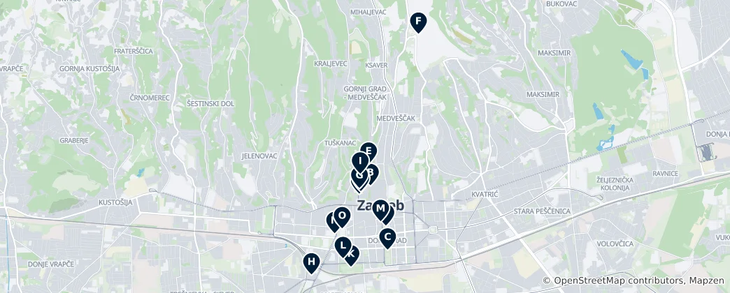 Map of Hidden Gems