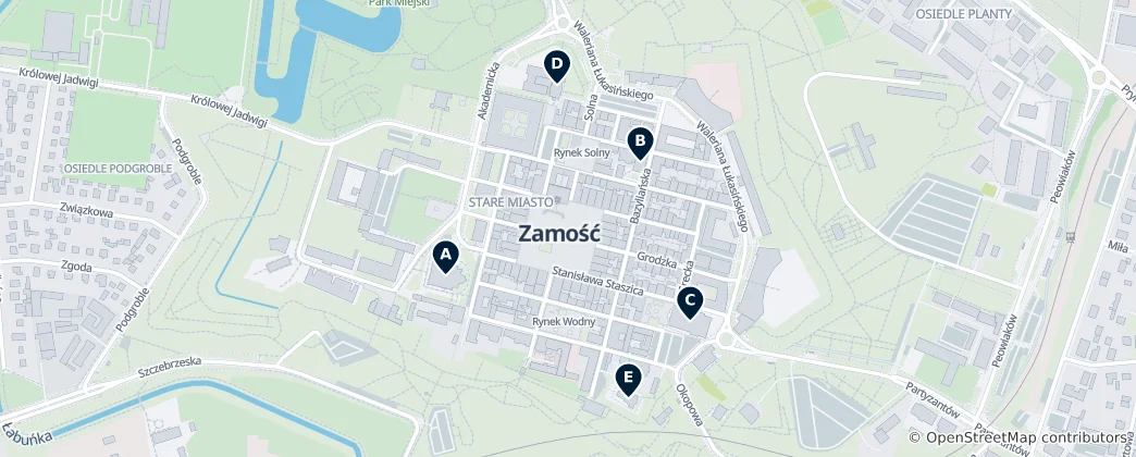 Map of Historic Places of Worship