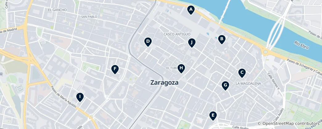 Mappa di Historic Churches & Cathedrals