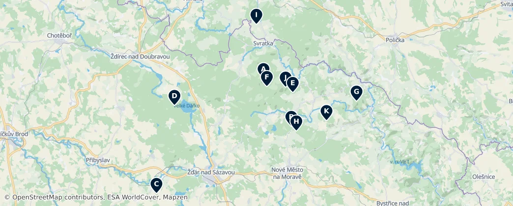 Nature & Views — Mapa