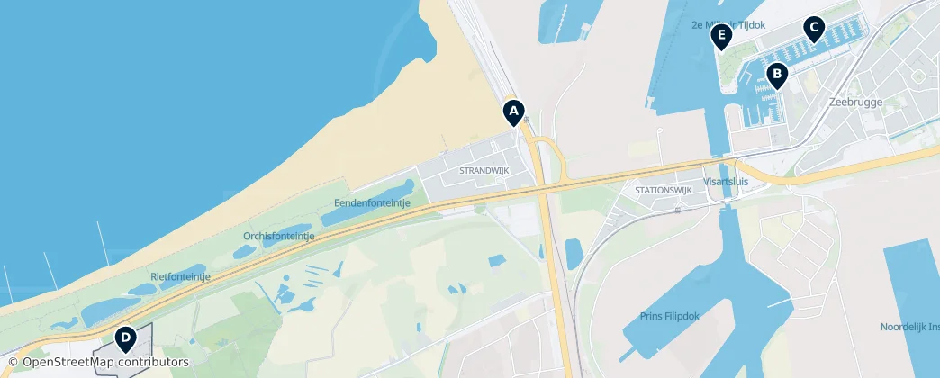 Zeebrugge's Nautical Gems — Carte