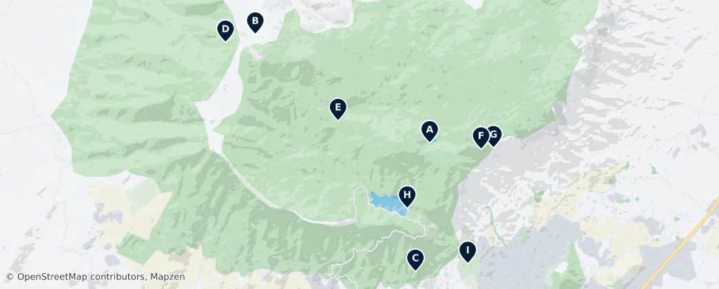 Zomba-Malosa Forest Reserve Essentials – Mapa