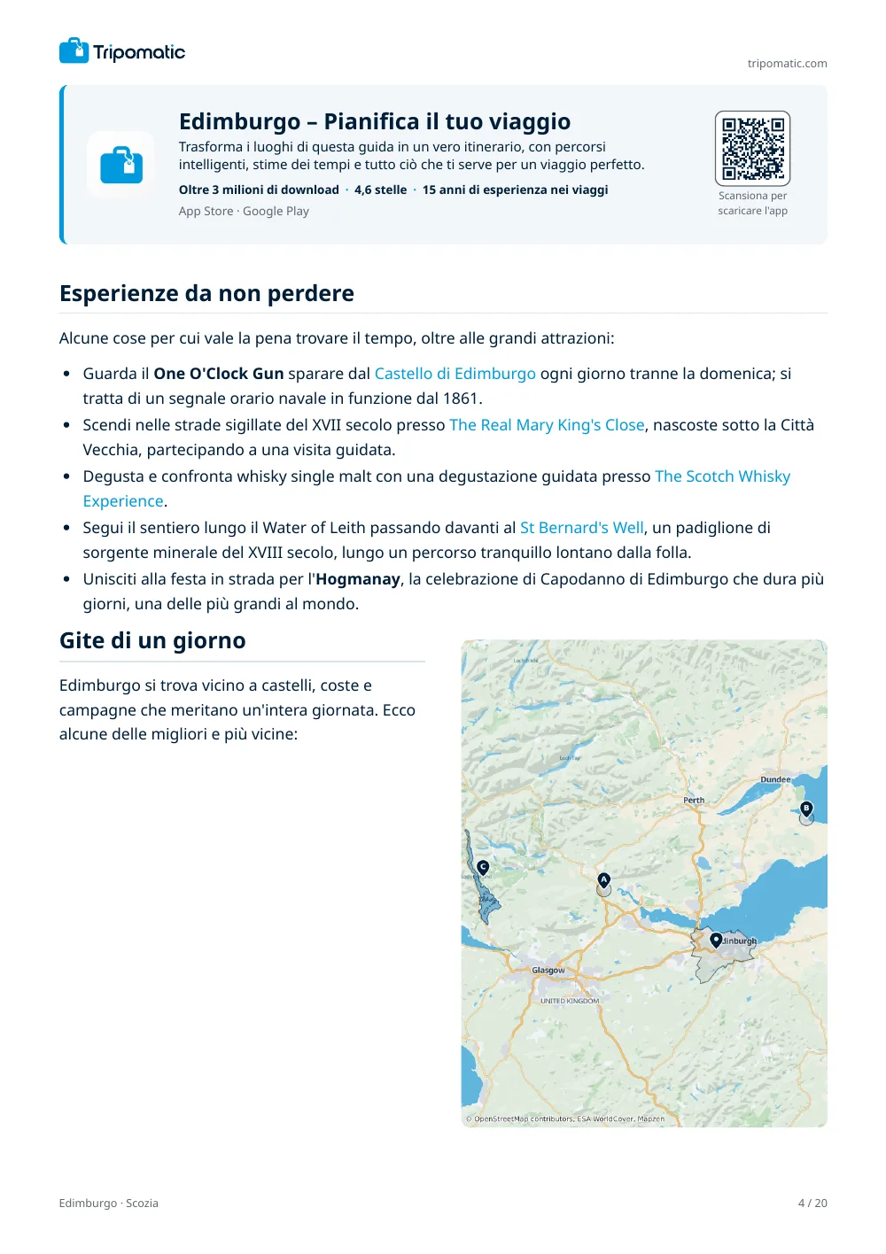 Guida di viaggio di Edimburgo, pagina 4