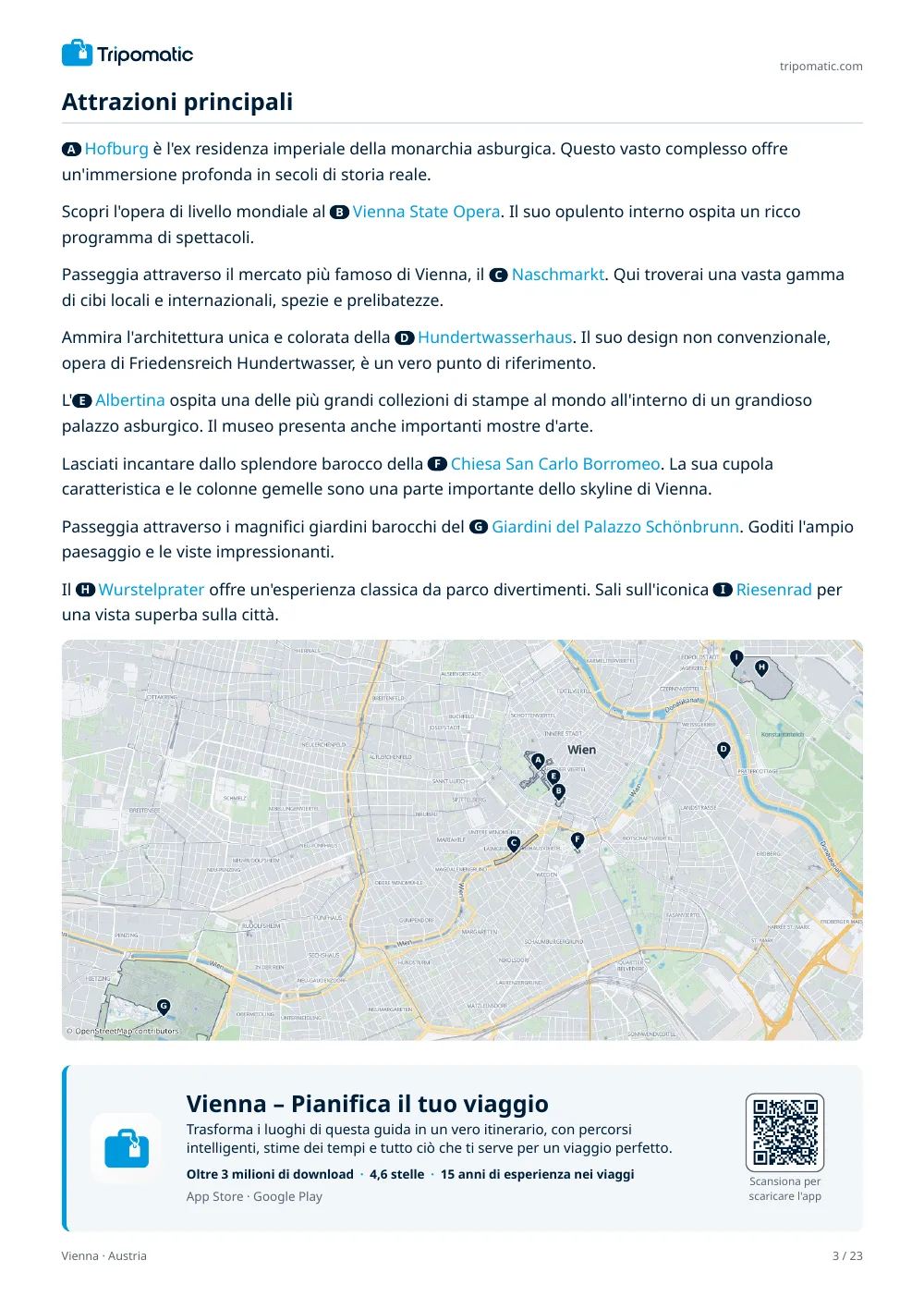 Guida di viaggio di Vienna, pagina 3
